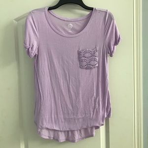 Lavender Pocket Tshirt